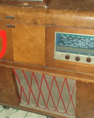 Radio Fonografo Irradio Epoca Valvole Vintage