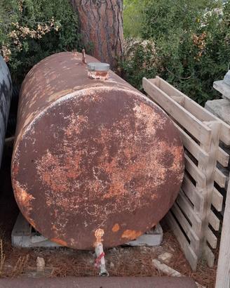 Cisterna acqua in ferro 1500 litri