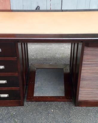 Scrivania deco anni 30/40 restaurata originale