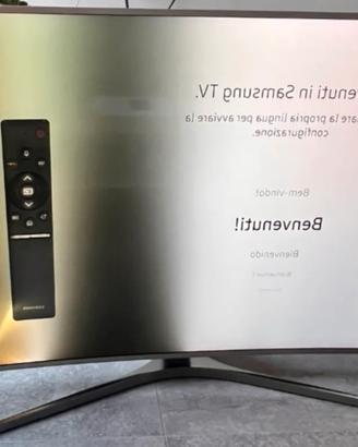 TV Samsung curvo 55 da sistemare 