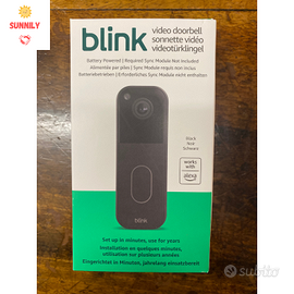 Blink Video Doorbell SIGILLATO 1440p Alexa WiFi