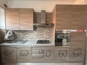 Cucina completa 330 cm con elettrodomestici