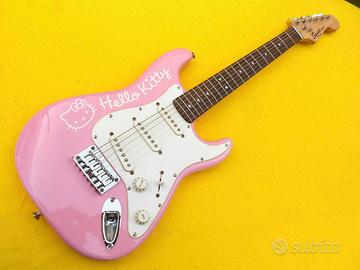 Squier Fender HELLO KITTY Stratocaster MINI 2008