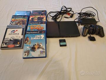 Playstation 2 Slim + 7 giochi