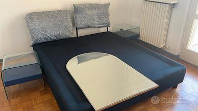 letto e comodini design 