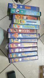 Lotto 12 VHS Classici Disney Originali