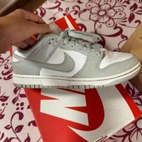 Nike Dunk Low Grigio Bianco 43 Nuove