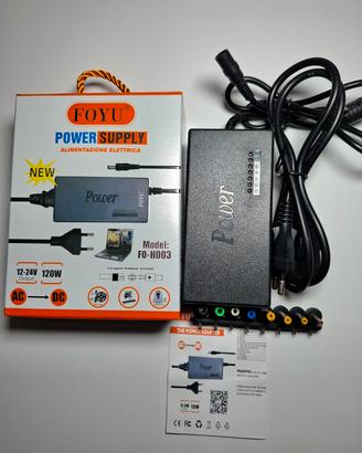 caricatore universale per computer 12-24V