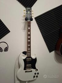 Epiphone sg standard lrl Alpine white