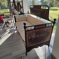 Divano in ferro battuto di fine 800