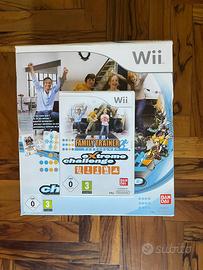 Gioco Wii famili trainer con tappeto. Pari al nuov