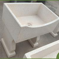 Lavello con Ribasso Grande Lucido cm. 80x54x91 h.