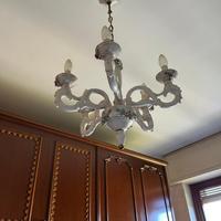 Prezioso lampadario antico in ceramica