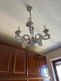 Prezioso lampadario antico in ceramica