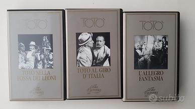 Lotto 3 VHS Totò originali Video Electronics vinta