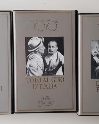 Lotto 3 VHS Totò originali Video Electronics vinta