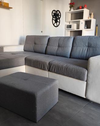 Divano letto angolare 