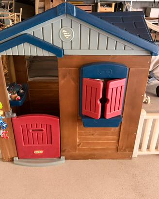 Casetta da giardino per bambini Little Tikes