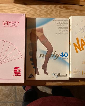 Collant calze a rete - nady janet