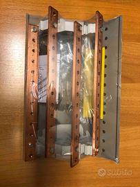 Morsettiera per barra omega, GW44700 250A tetrapol