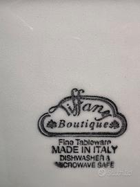 Servizio 40 piatti quadrati vintage Tiffany