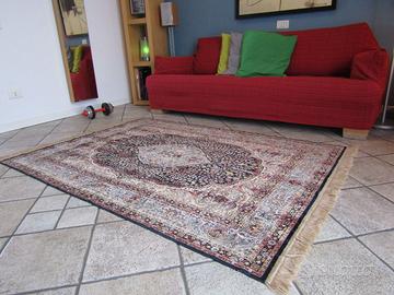 TAPPETO VINTAGE in Viscosa  a Disegno PERSIANO