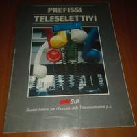SIP PREFISSI TELESELETTIVI - RIVISTA VINTAGE