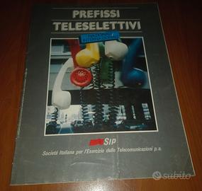 SIP PREFISSI TELESELETTIVI - RIVISTA VINTAGE