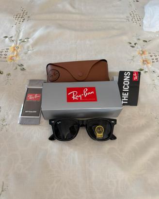 Occhiali da sole neri Ray-Ban