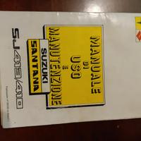 libro manuale Suzuki Santana 