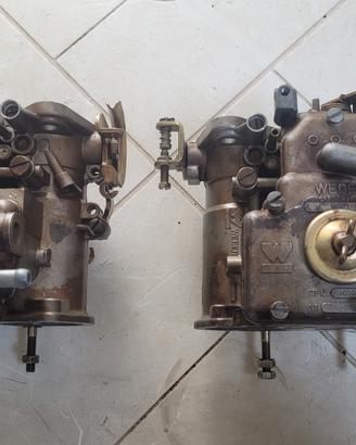 Coppia di carburatori WEBER 40 DCOM