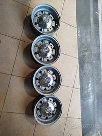 4 cerchi sportivi  per fiat 500 Giannini/Abarth 