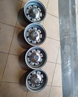 4 cerchi sportivi  per fiat 500 Giannini/Abarth 