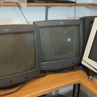 Monitor crt usati pochissimo