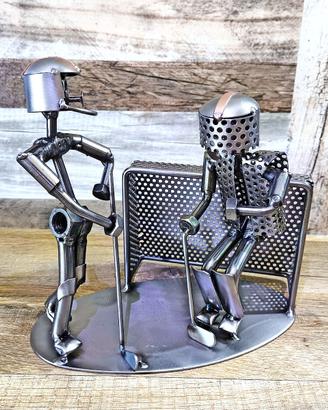 Scultura viti e bulloni Hockey su Ghiaccio