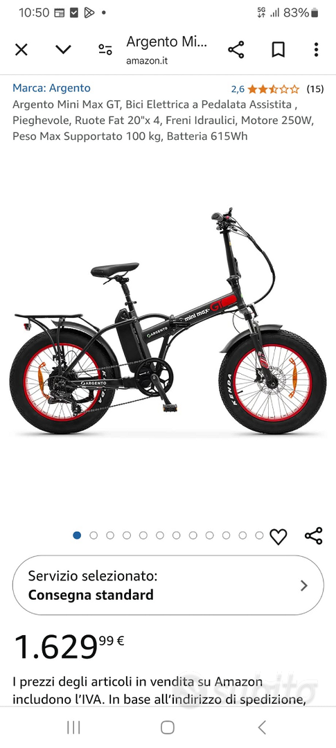 Ebike mini max gt Moto e Scooter In vendita a Bologna