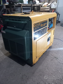 Generatore di corrente diesel silenziato