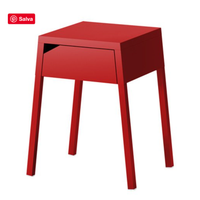 IKEA comodino rosso