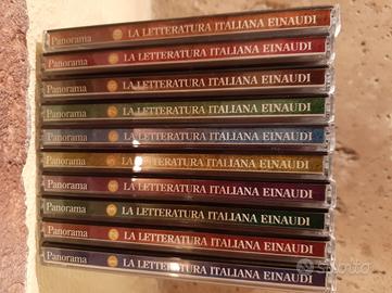 La letteratura italiana einaudi-panorama