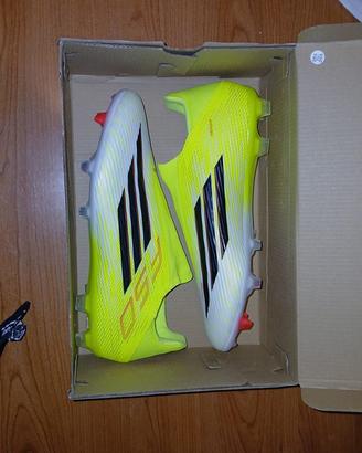 Scarpe da calcio Adidas X senza lacci (Nuove) N 42