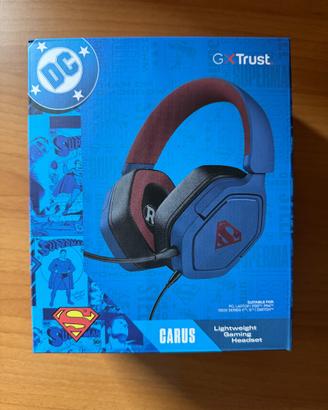 Cuffie gaming Superman Trust con microfono