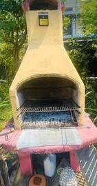Barbeque in muratura