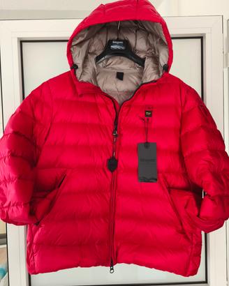Blauer Piumino Uomo 3xl Piuma D'oca 