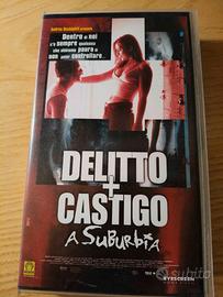 Film VHS Delitto+Castigo a Suburbia