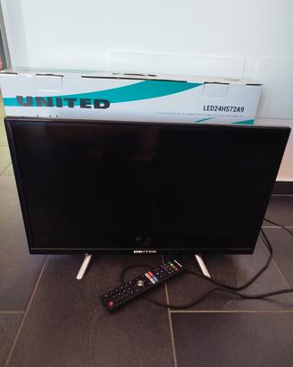 smart TV united 24"