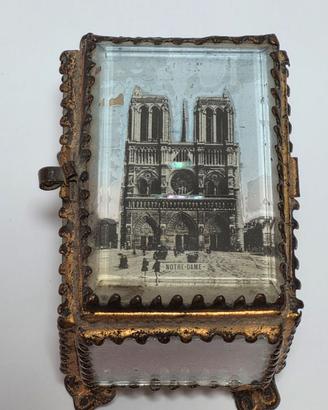 Portagioie Antico Grand Tour Fine XIX Notre Dame