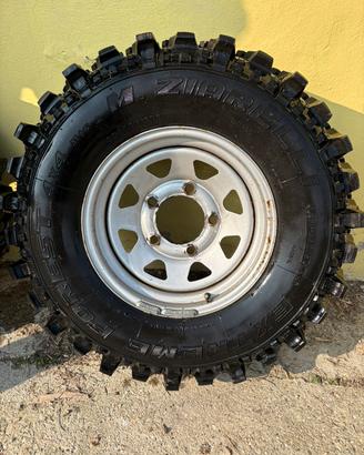 Ziarelli extreme forest 235/85 r 16 + cerchi Dakar