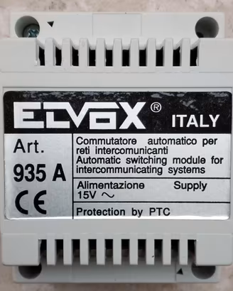 Commutatore Videocitofonico Elvox 935A