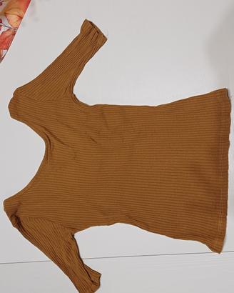 Maglietta color senape