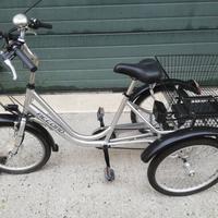 E-Bike triciclo pedalata assistita 24"